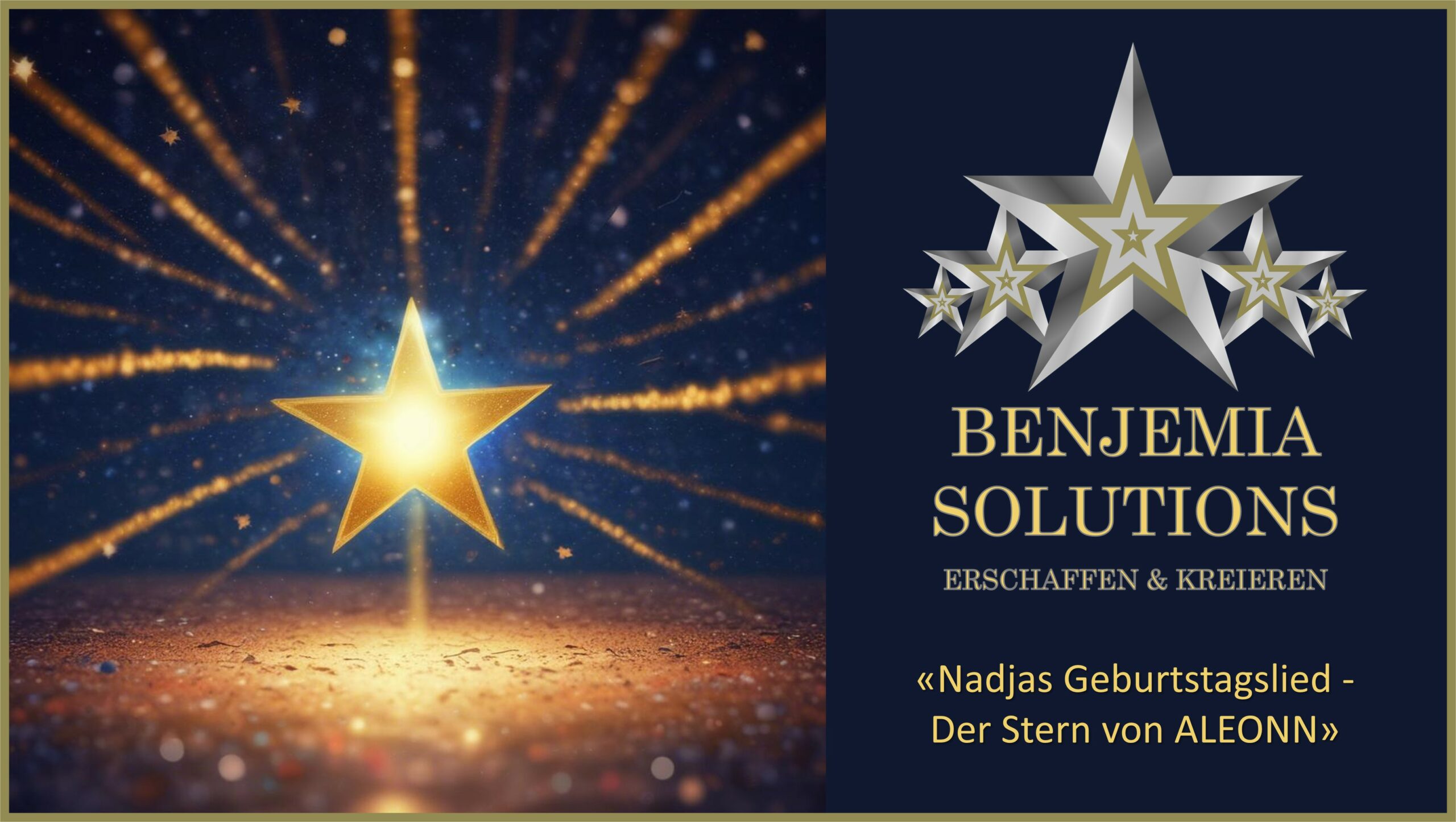 🎵Geburtstagslied 🎁 Nadja, der Stern von ALEONN 🎇 in 432 Hz🎇